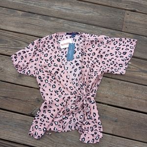 Tjmaxx Leopard print top